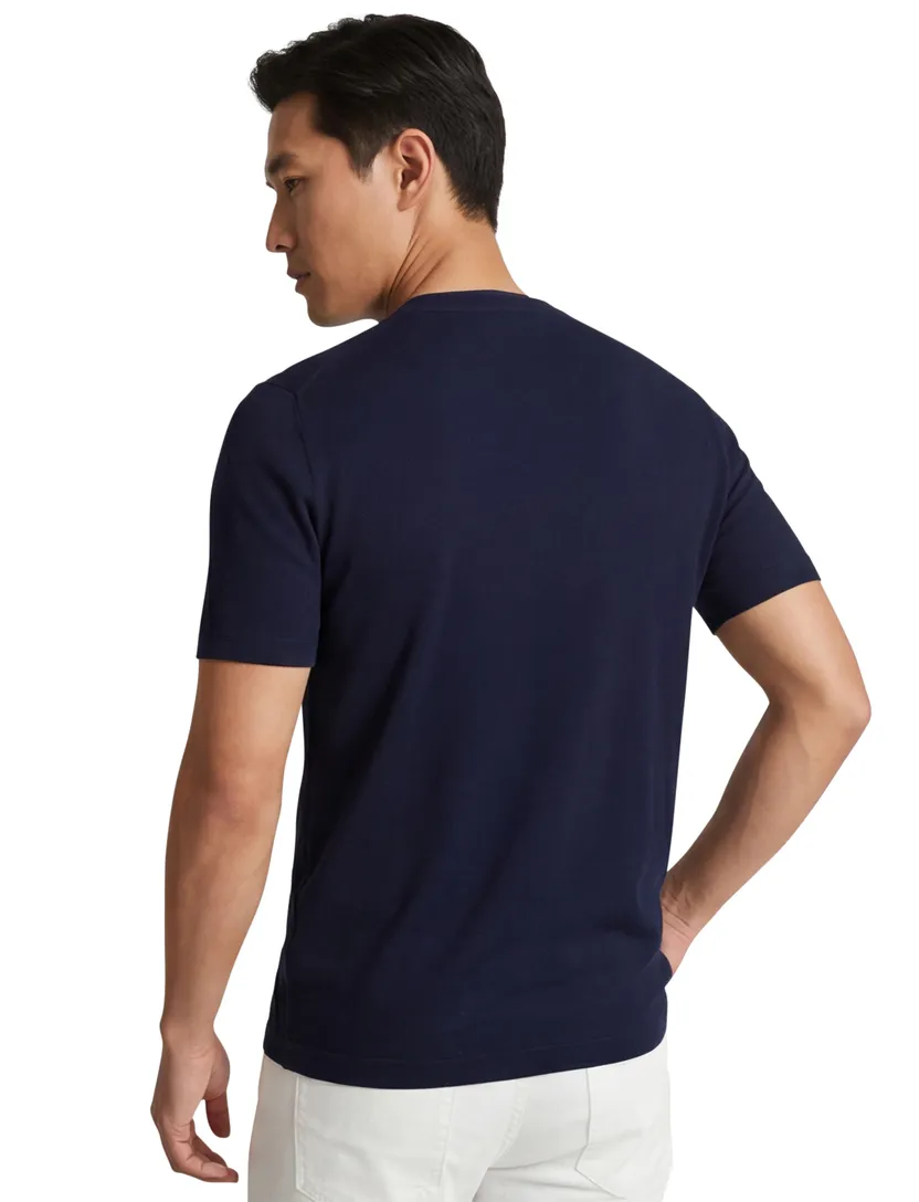 Hugo Boss Black t-shirt donkerblauw H-Thompson