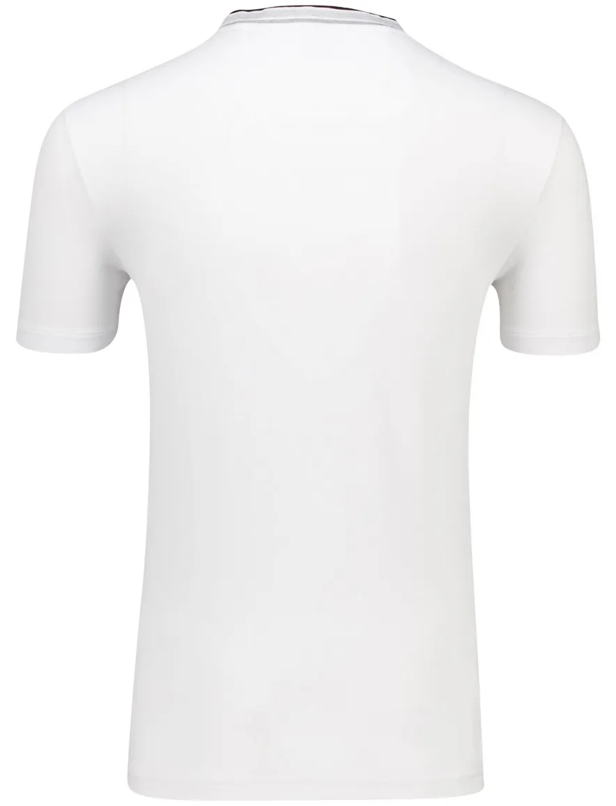 Boss Green taddy t-shirt wit effen normale fit katoen