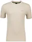 Boss Green taddy T-shirt beige effen normale fit katoen