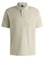 BOSS Orange poloshirt beige effen katoen