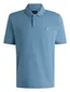 BOSS Orange poloshirt blauw effen katoen