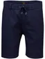 Boss Orange Chino donkerblauw effen linnen