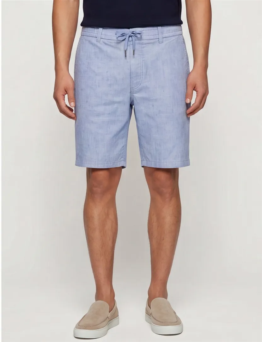 Boss Orange Chino-Tapered lichtblauw