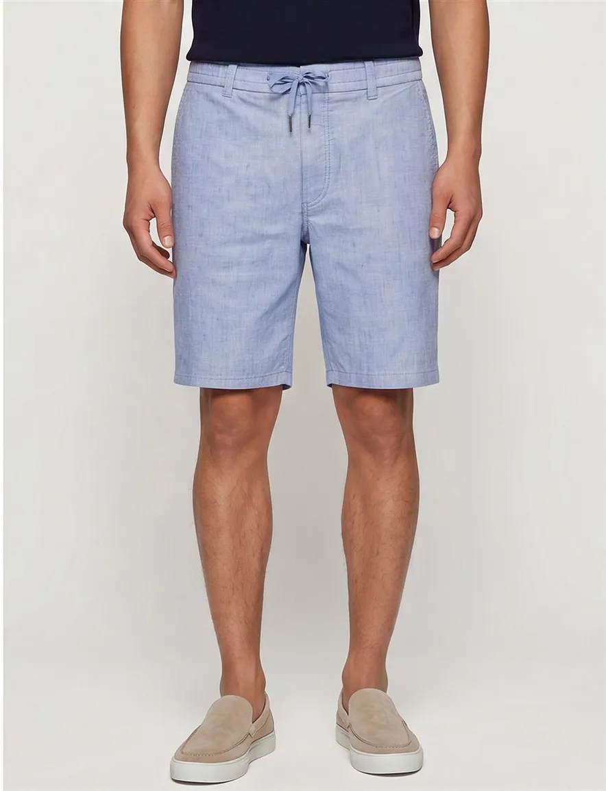 Boss Orange Chino-Tapered lichtblauw