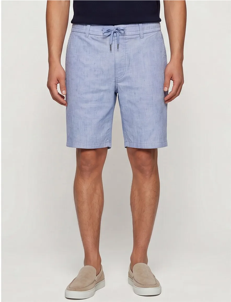 Boss Orange Chino-Tapered lichtblauw