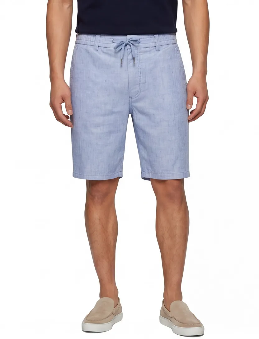 Boss Orange Chino-Tapered lichtblauw