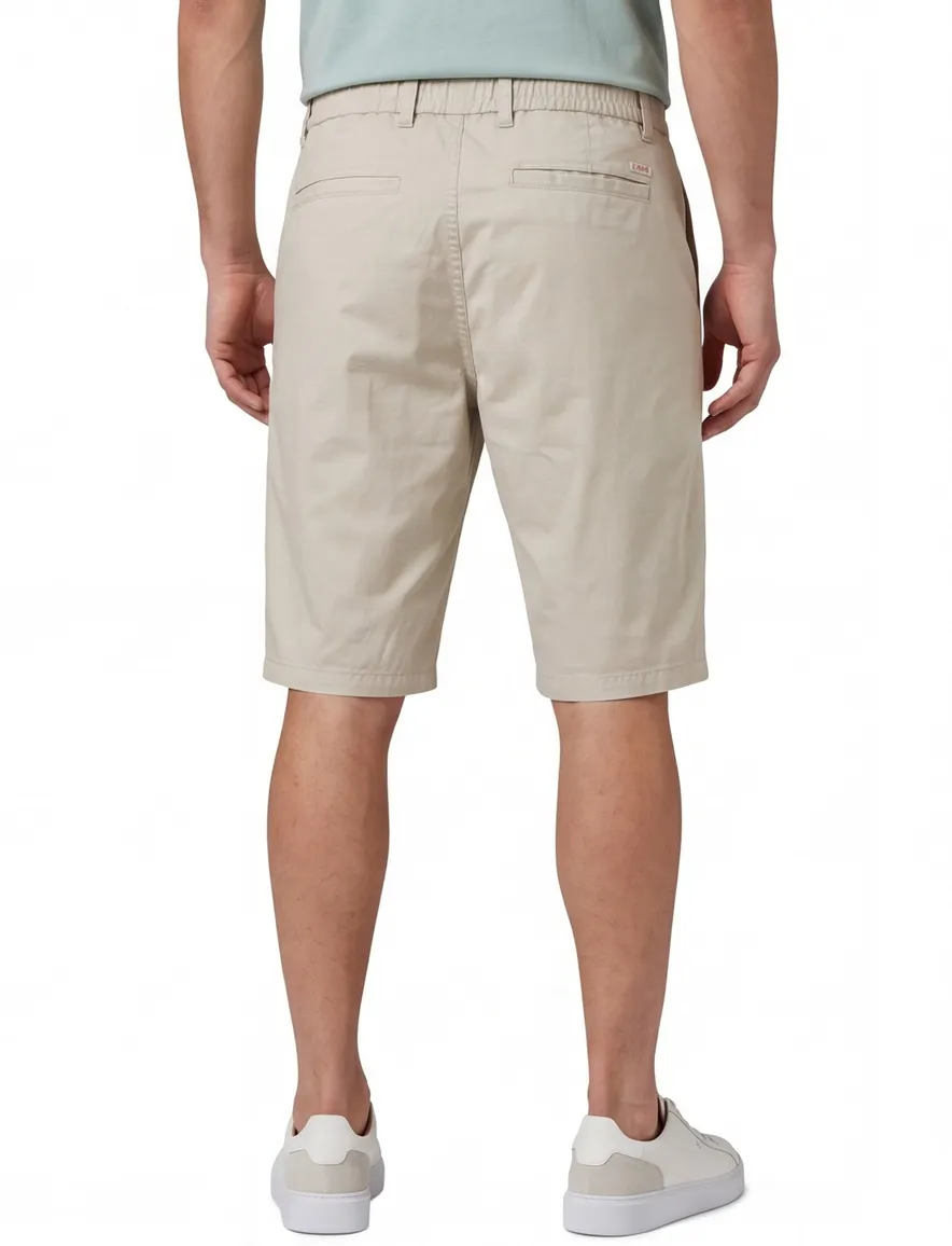 Boss Orange korte broek beige normale fit