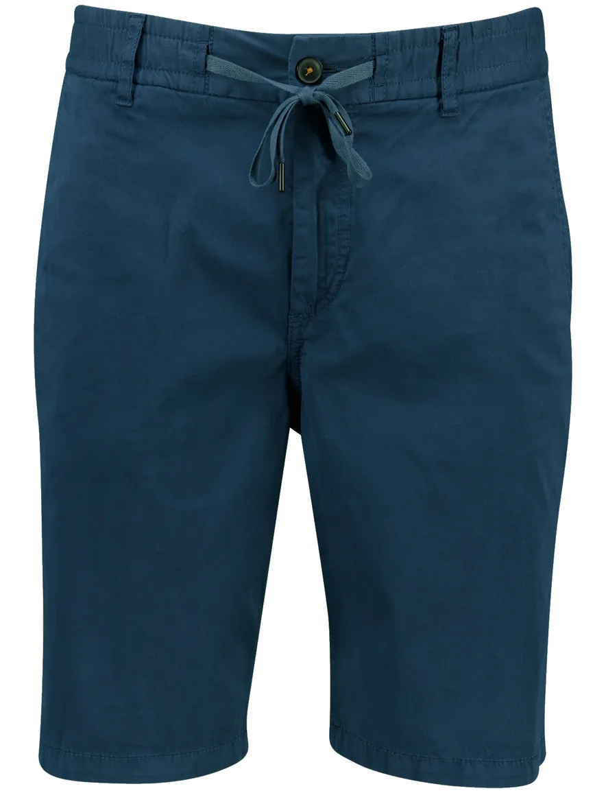 BOSS bermuda blauw chino tapered fit