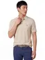 Hugo Boss Black linen blend H-Press polo beige