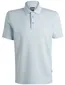 Boss poloshirt lichtblauw effen katoen