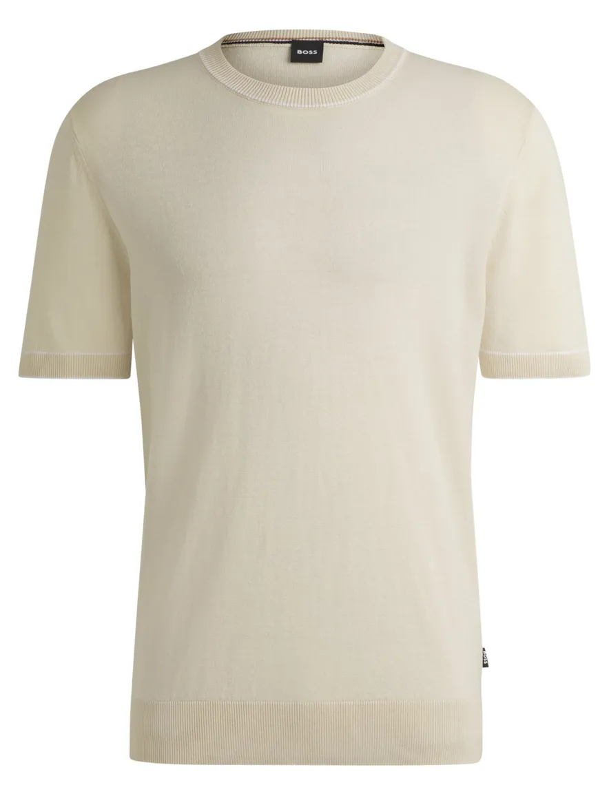 T-shirt Boss Jiovanni beige