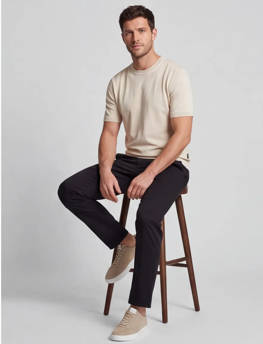 T-shirt Boss Jiovanni beige