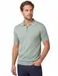 Hugo Boss black half zip polo groen