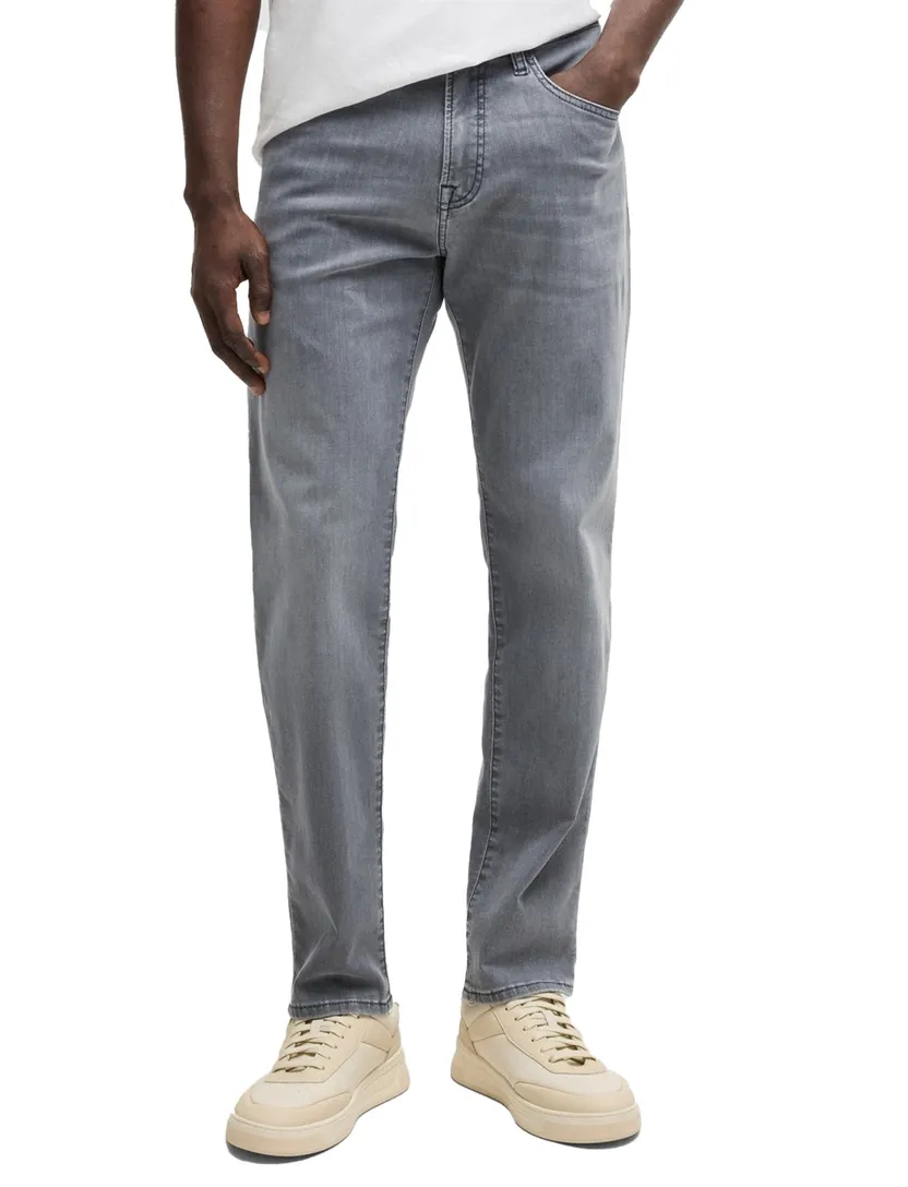 jeans Hugo Boss Regular Fit grijs