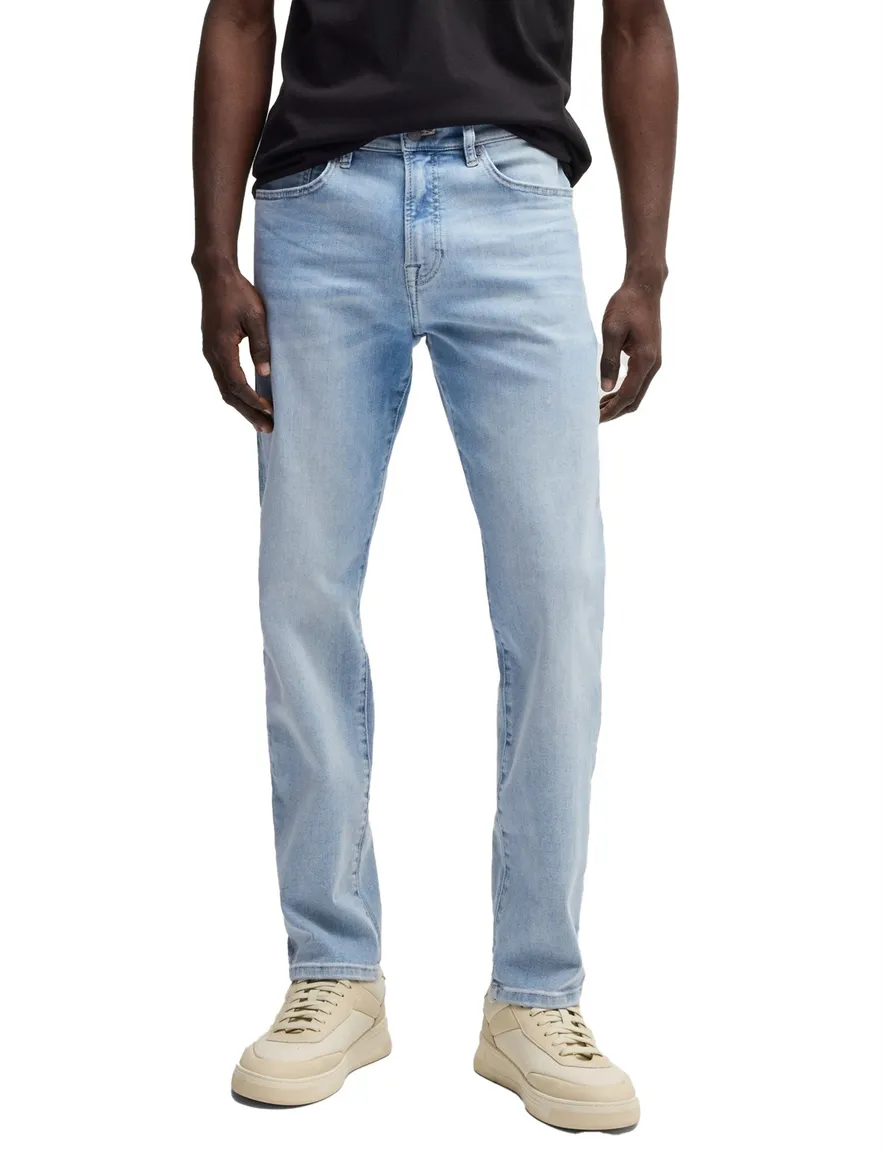 Boss Re.Maine BO Regular Fit jeans blauw