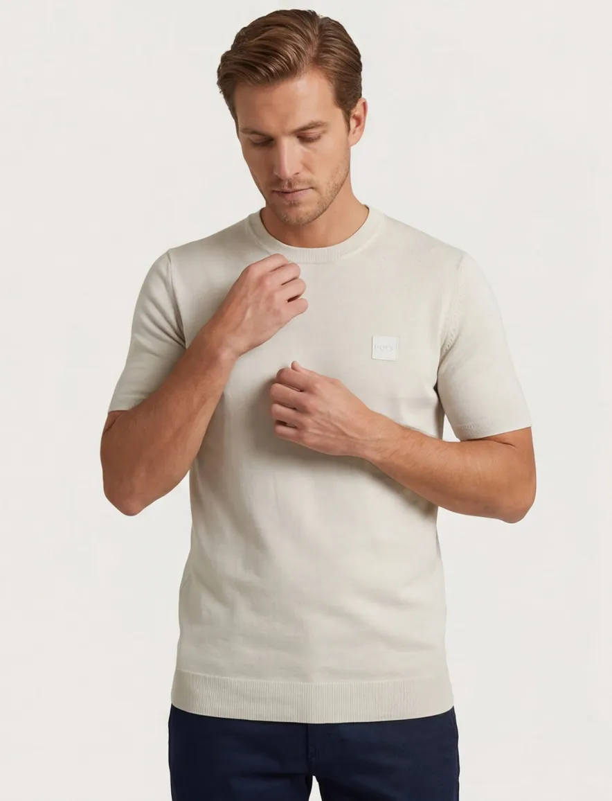 Boss Orange t-shirt beige Kanache