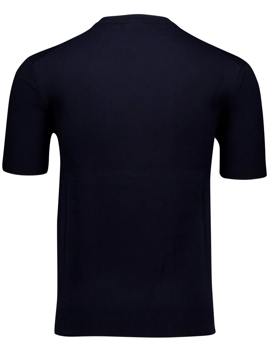 Boss Orange t-shirt Kanache donkerblauw korte mouw