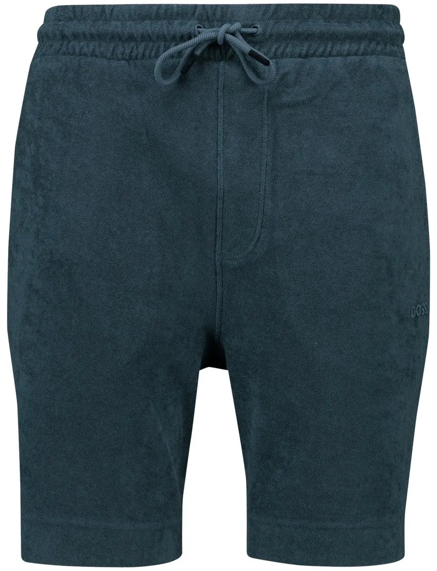 Hugo Boss Orange korte broek donkerblauw effen