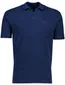 Boss Orange polo v-hals donkerblauw gemêleerd