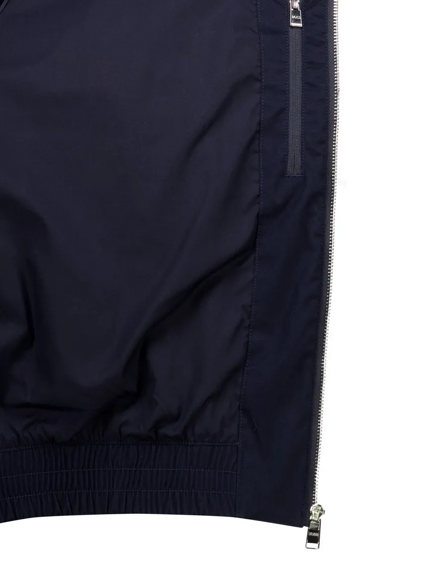 Hugo Boss H-Coiner donkerblauw zomerjas met rits