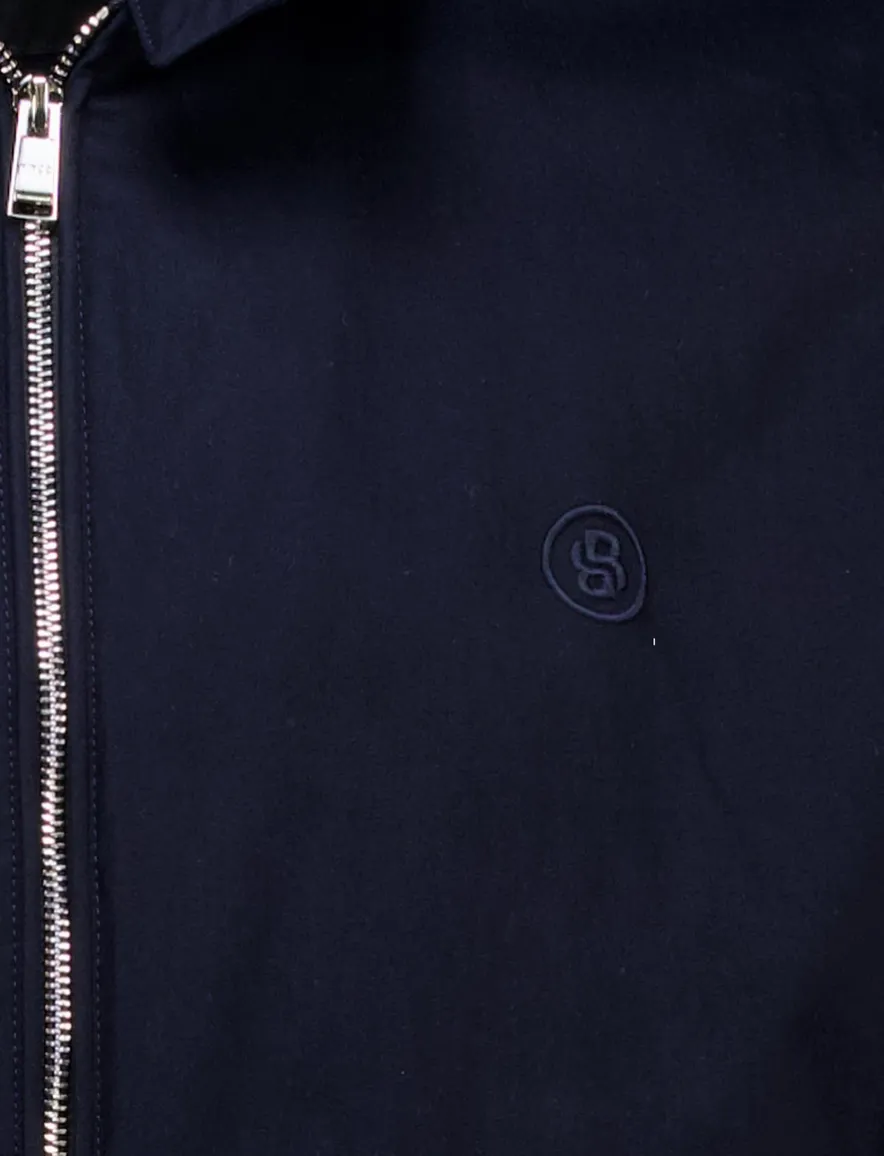 Hugo Boss H-Coiner donkerblauw zomerjas met rits