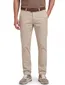 Com4 pantalon chino beige effen katoen