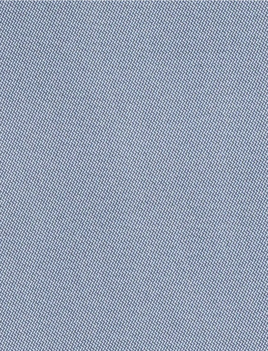 Com4 broek blauw katoen effen