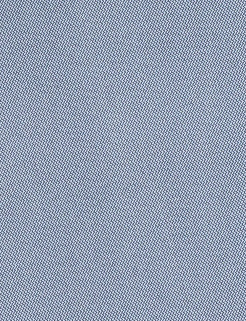 Com4 chino blauw effen katoen