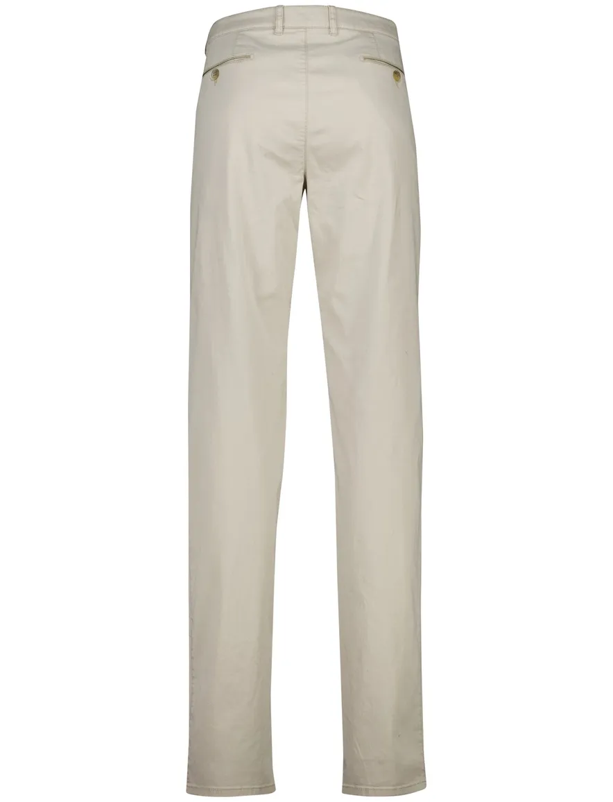 Com4 modern chino collection licht beige katoen effen