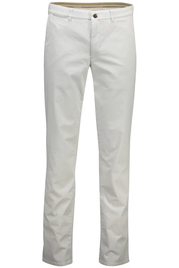 Com4 creme Modern Chino katoen