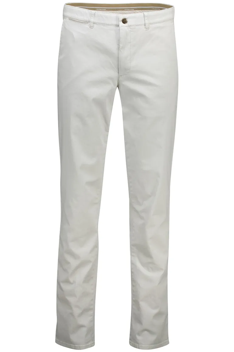 Com4 creme Modern Chino katoen