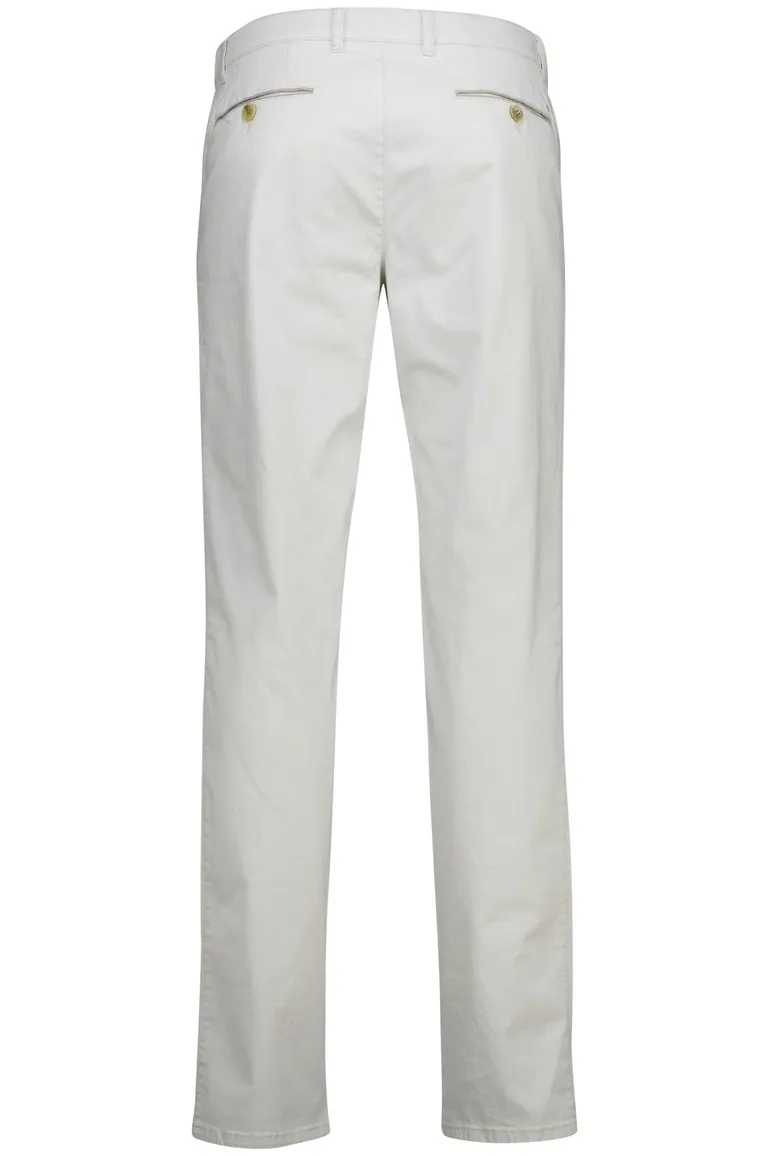 Com4 creme Modern Chino katoen