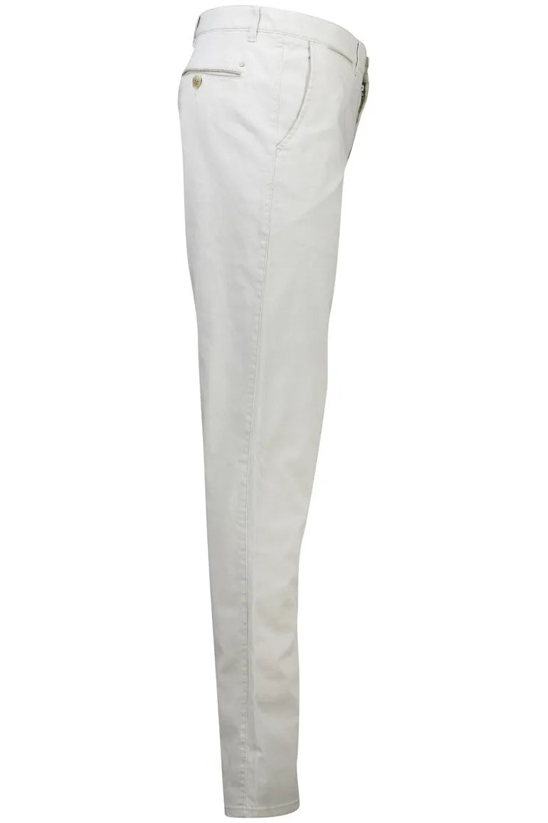 Com4 creme Modern Chino katoen
