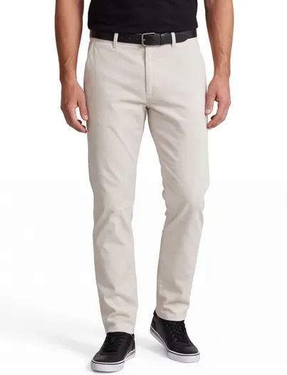 COM4 Com4 modern chino collection lichtgrijs katoen effen