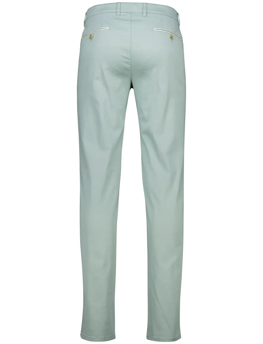 COM4 modern chino groen katoen