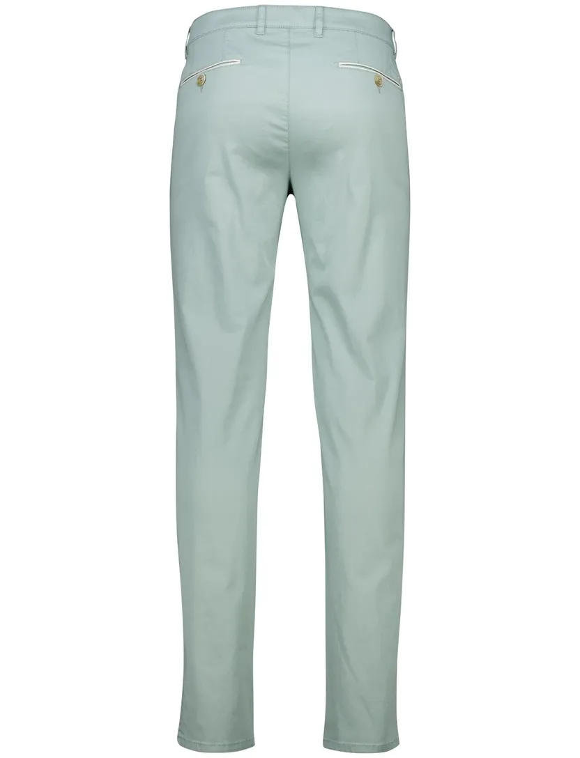 COM4 modern chino turquoise katoen normale fit