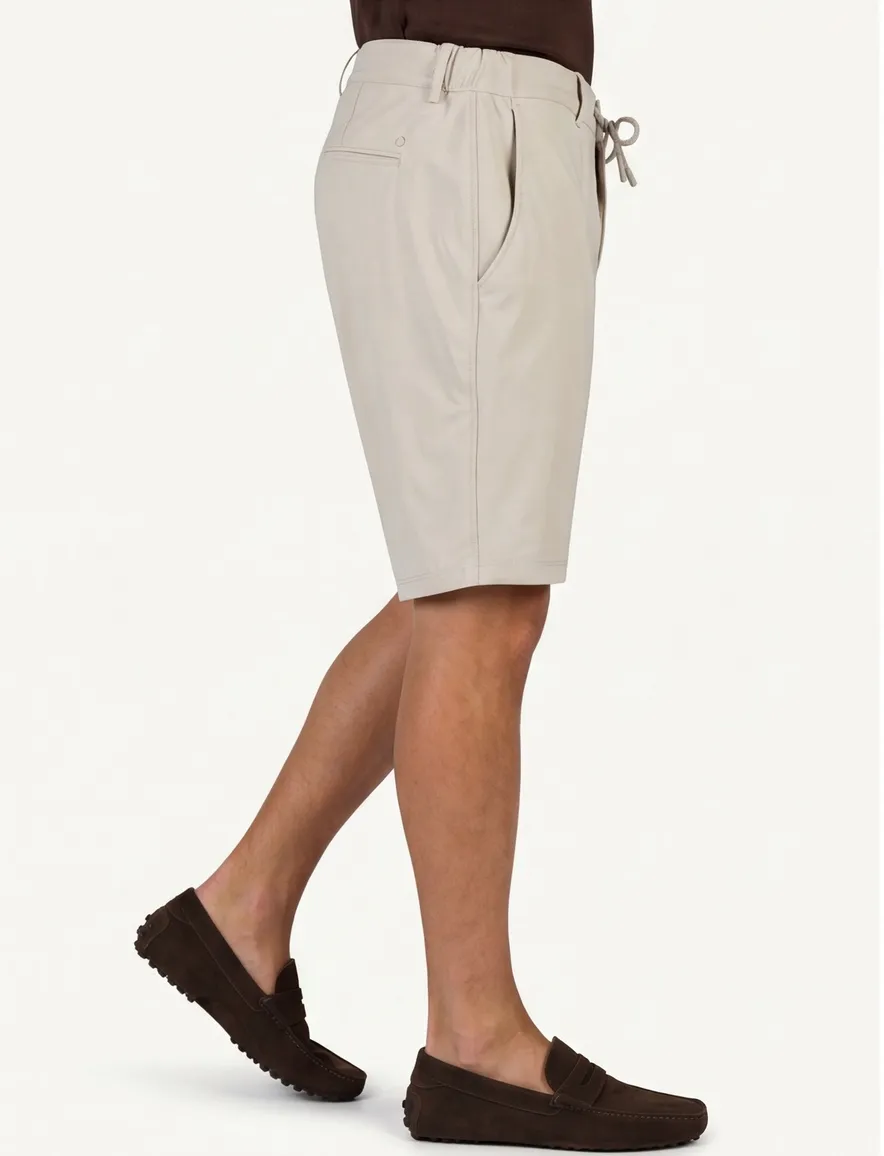 Noth84 Travel Shorts beige polyester