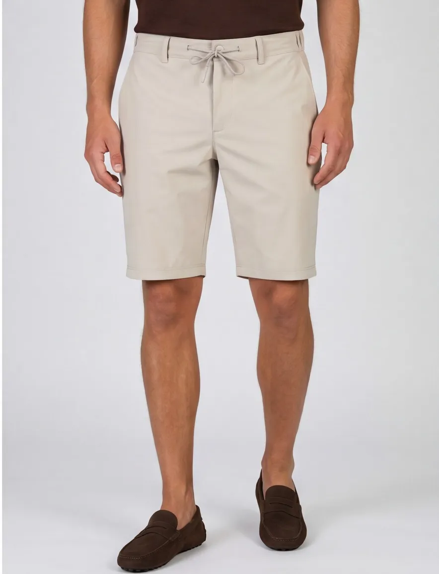 Noth84 Travel Shorts beige polyester