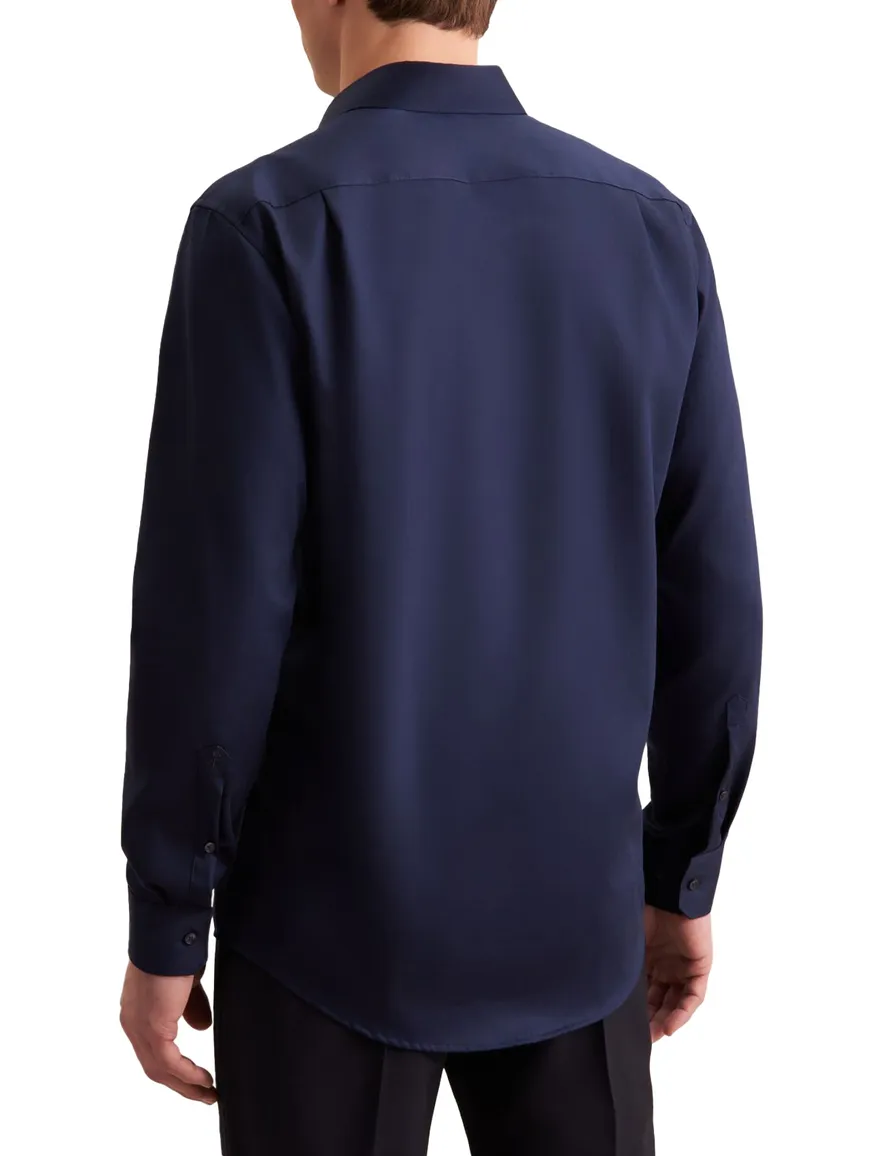 Seidensticker overhemd donkerblauw
