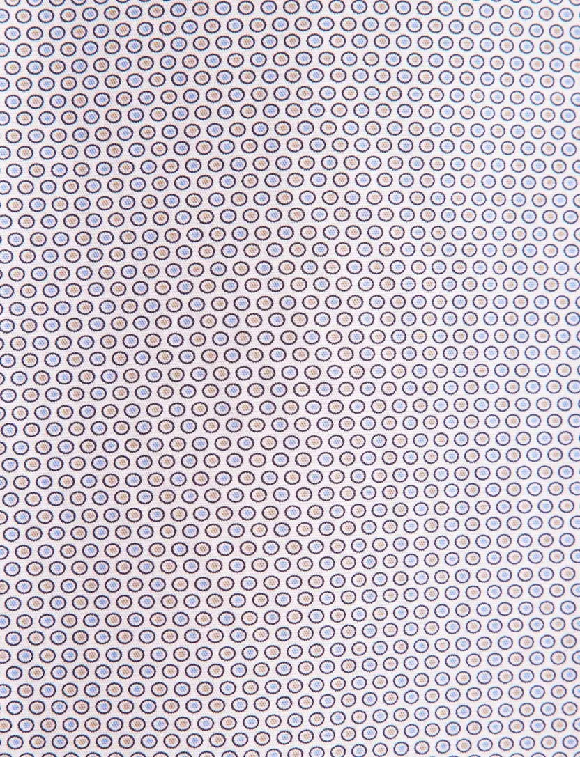 Overhemd Seidensticker beige print