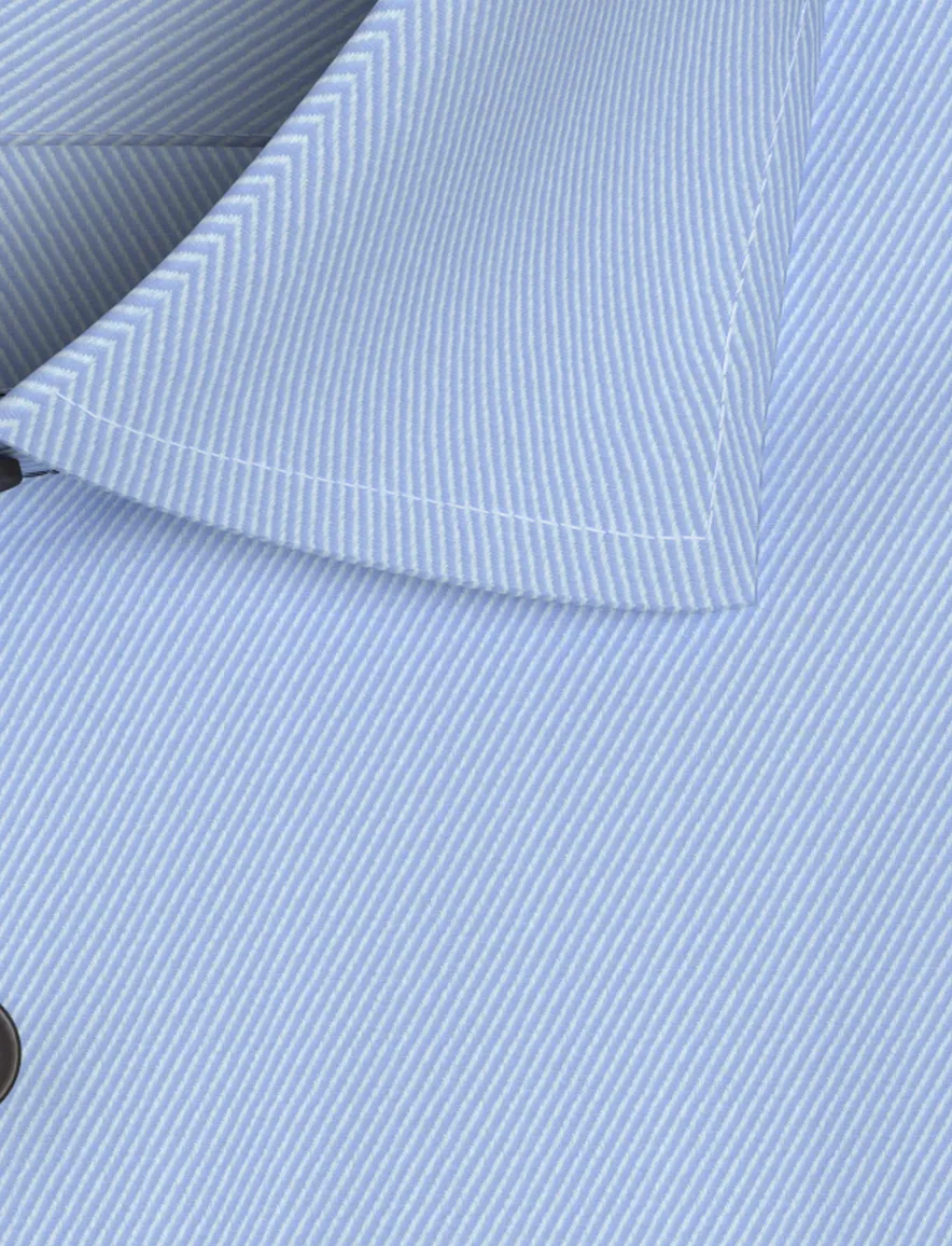 Seidensticker overhemd blauw