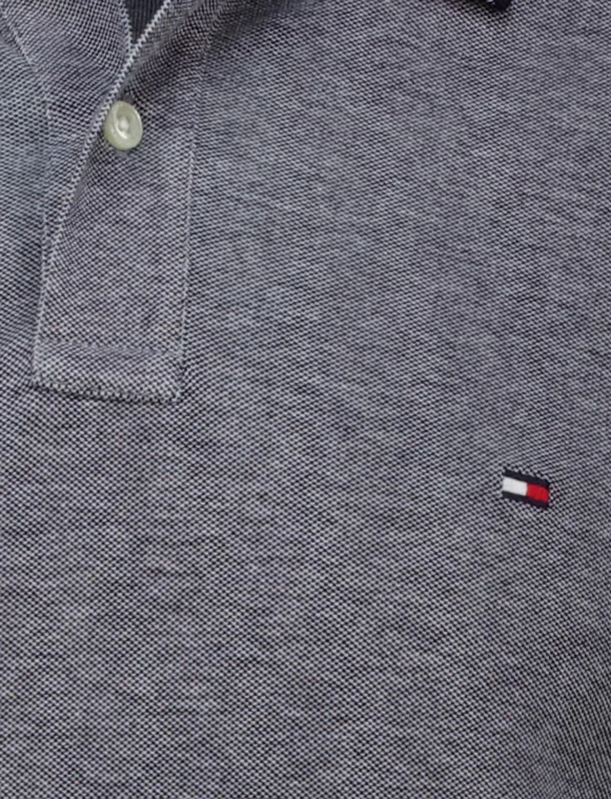 Tommy Hilfiger polo grijs normale fit