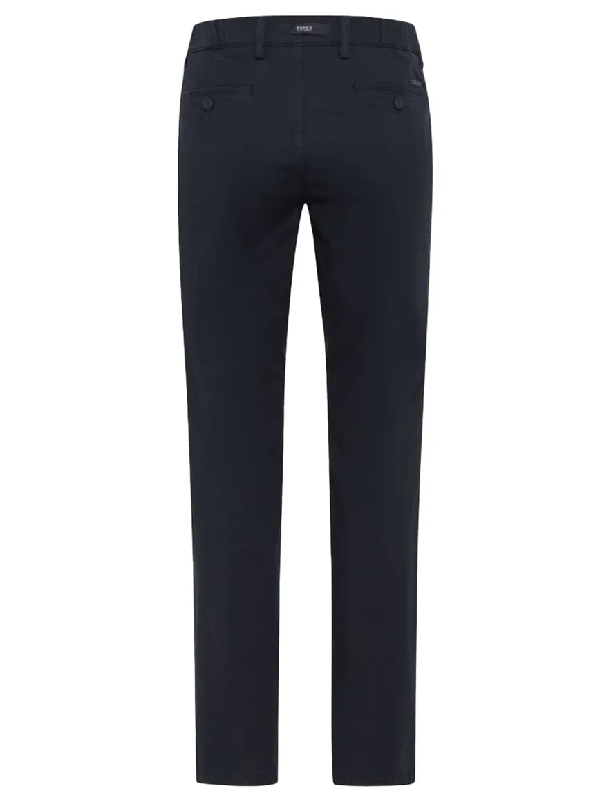 Eurex pantalon donkerblauw flatfront normale fit