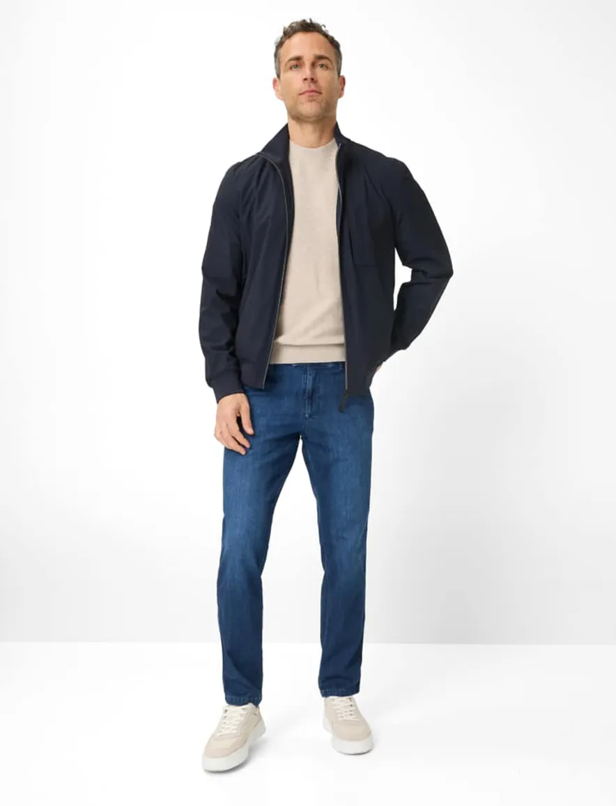 Eurex pantalon jeans Thilo normale fit denim flatfront