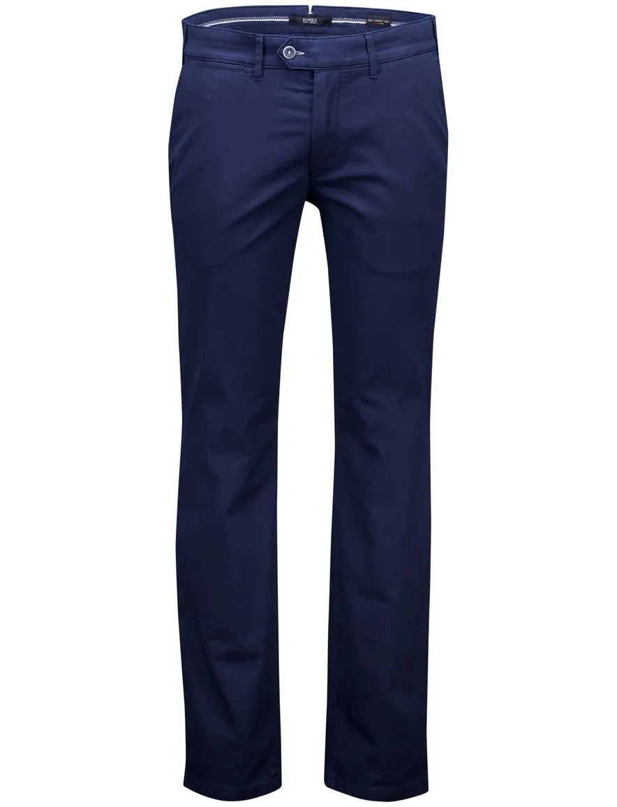 Eurex Joe regular fit pantalon blauw