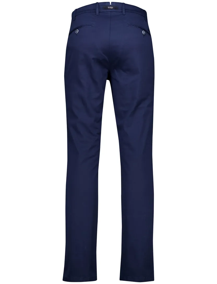 Eurex Joe regular fit pantalon blauw effen