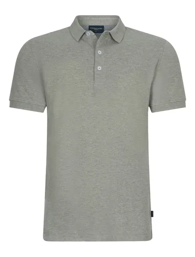 Cavallaro Cavallaro Bavone poloshirt groen melange