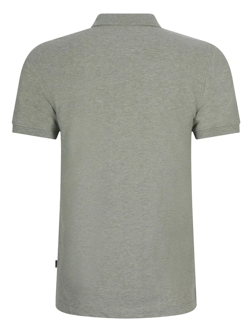 Cavallaro Bavone poloshirt groen melange