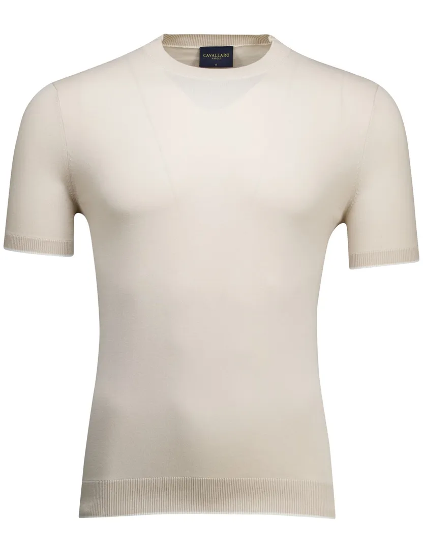 beige Cavallaro Napoli Asolo Tee t-shirt