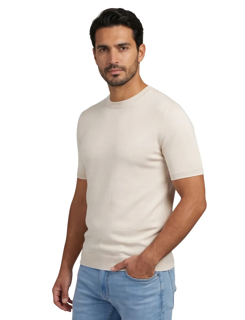 beige Cavallaro Napoli Asolo Tee t-shirt